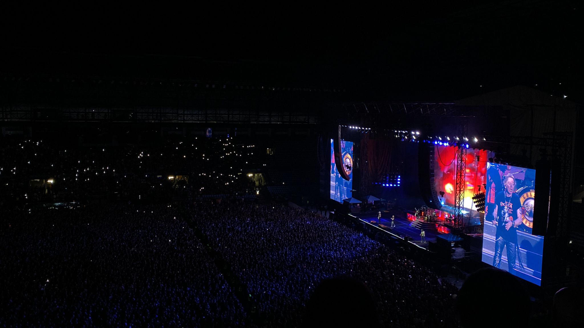 Concierto de Guns N’ Roses en Vigo. Fotos: Uxía Miranda