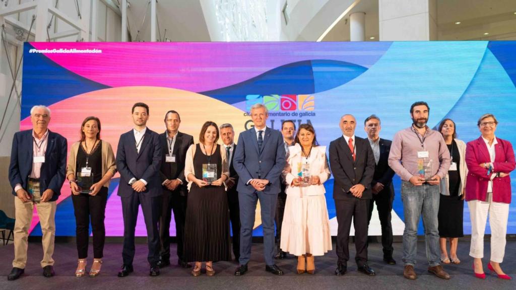 Galardonados en los IX Premios Galicia Alimentación