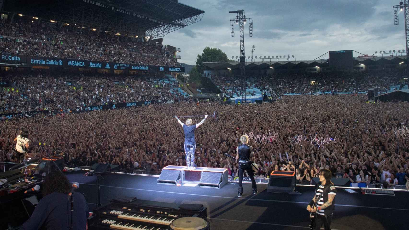 Imagen del concierto en Vigo el pasado 12 de junio.
