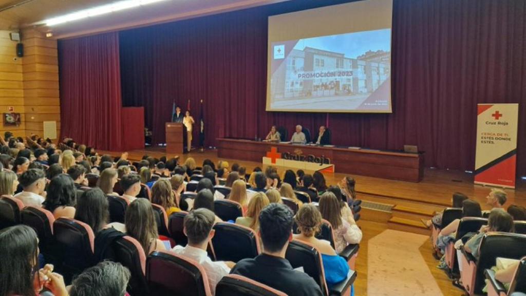 Graduación del alumnado de FP de Cruz Roja.