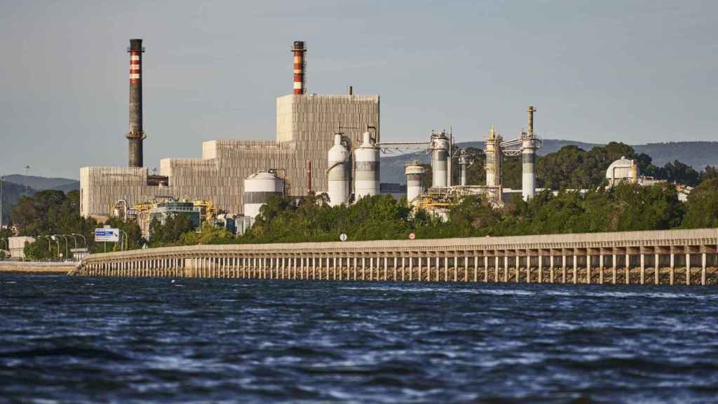 Fábrica de Ence en Pontevedra.