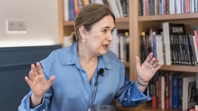 Marta Rivera de la Cruz, número 2 en la lista al Congreso por Madrid, durante su entrevista con EL ESPAÑOL.