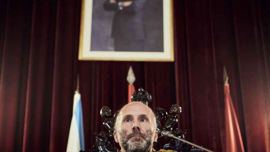 Gonzalo Pérez Jácome en una sesión plenaria.