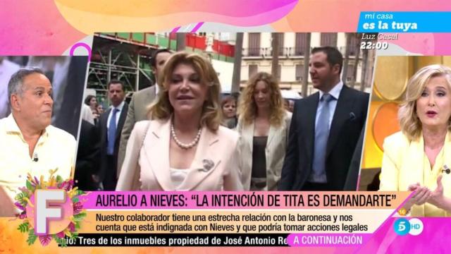 Nieves Herrero y Aurelio Manzano en 'Fiesta'.