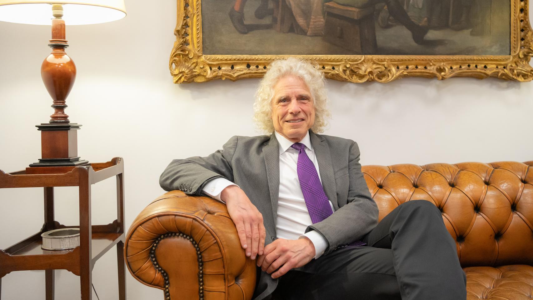 Steven Pinker, psicólogo experimental y científico de la Universidad de Harvard.
