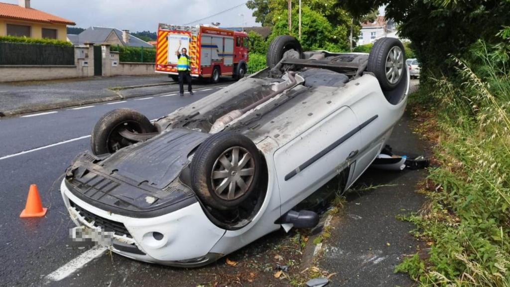 Vehículo accidentado