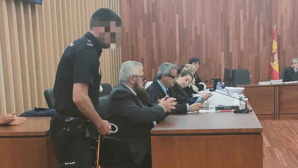 Valentín A. B., acusado de haber asesinado a su mujer en Gondomar en diciembre de 2020.