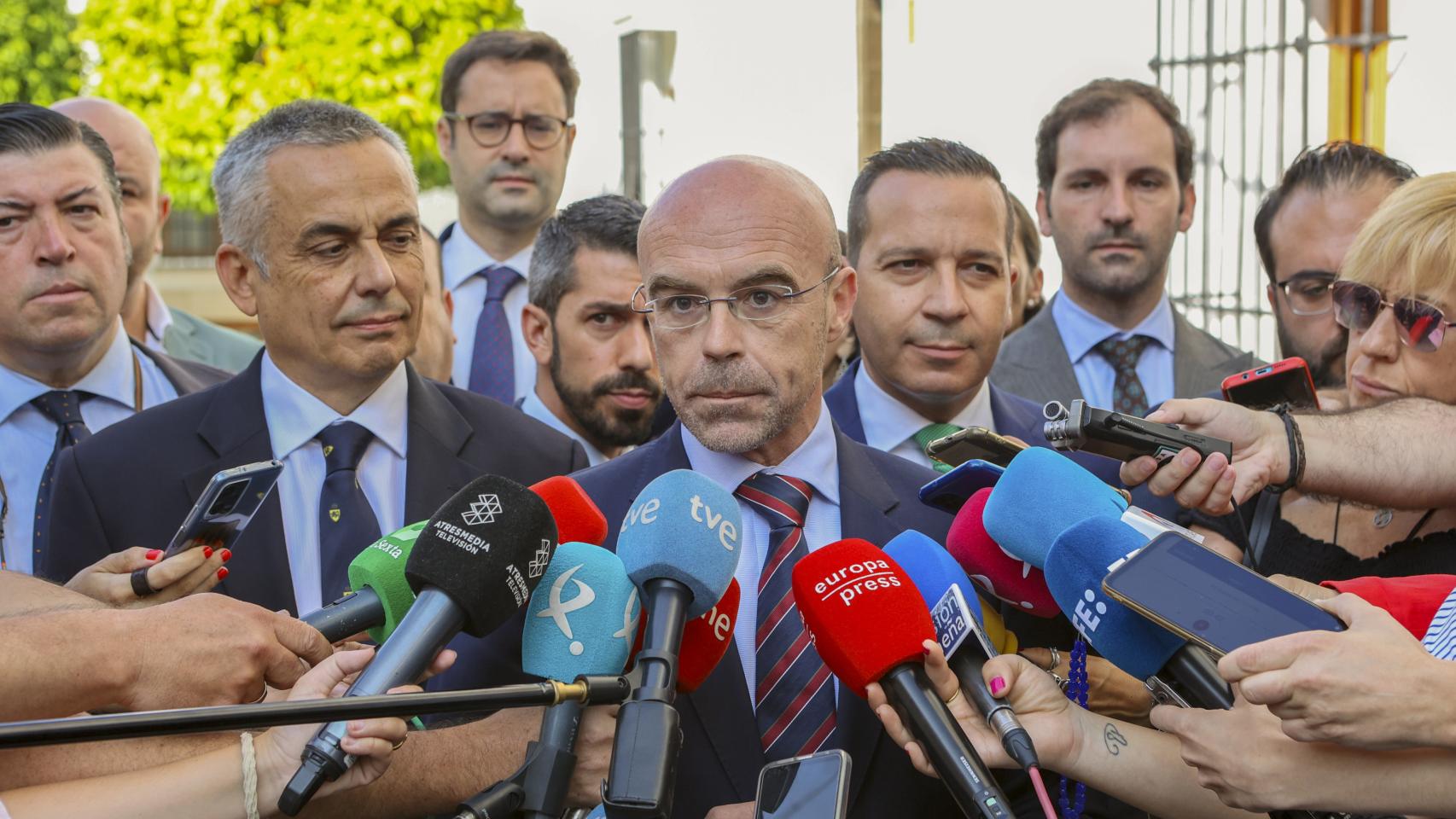 El vicepresidente político de Vox, Jorge Buxadé.
