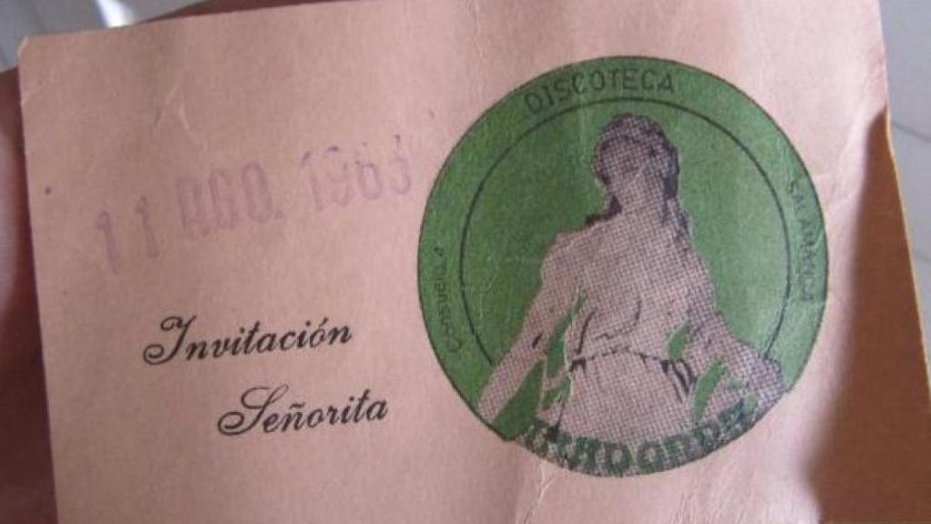 Una invitación para señorita en Madonna, allá por agosto de 1983