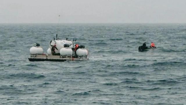 Imágenes del Titan antes de iniciar su inmersión rumbo a los restos del Titanic