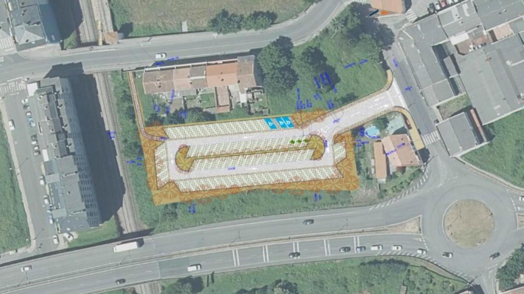 Vista aérea del proyecto