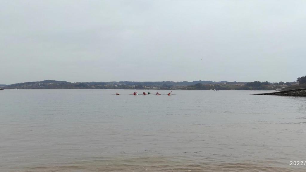 La SD As Xubias de A Coruña pide una solución para que sus piragüistas puedan entrenar