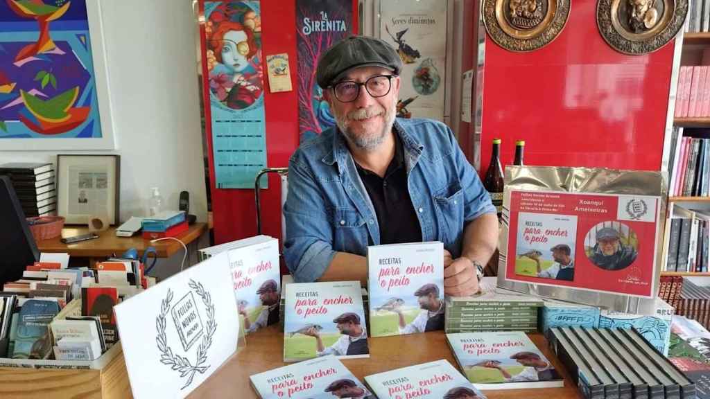 Presentación en Follas Novas de Xoanqui Ameixeiras.