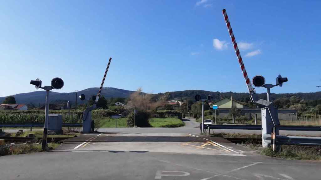 Paso a nivel en Valga.