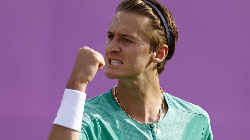 Sebastian Korda, en el torneo de Queen's