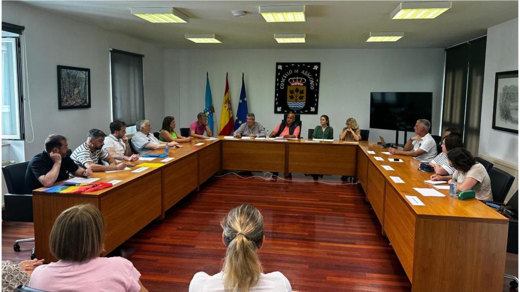 Pleno de organización de la corporación este lunes.