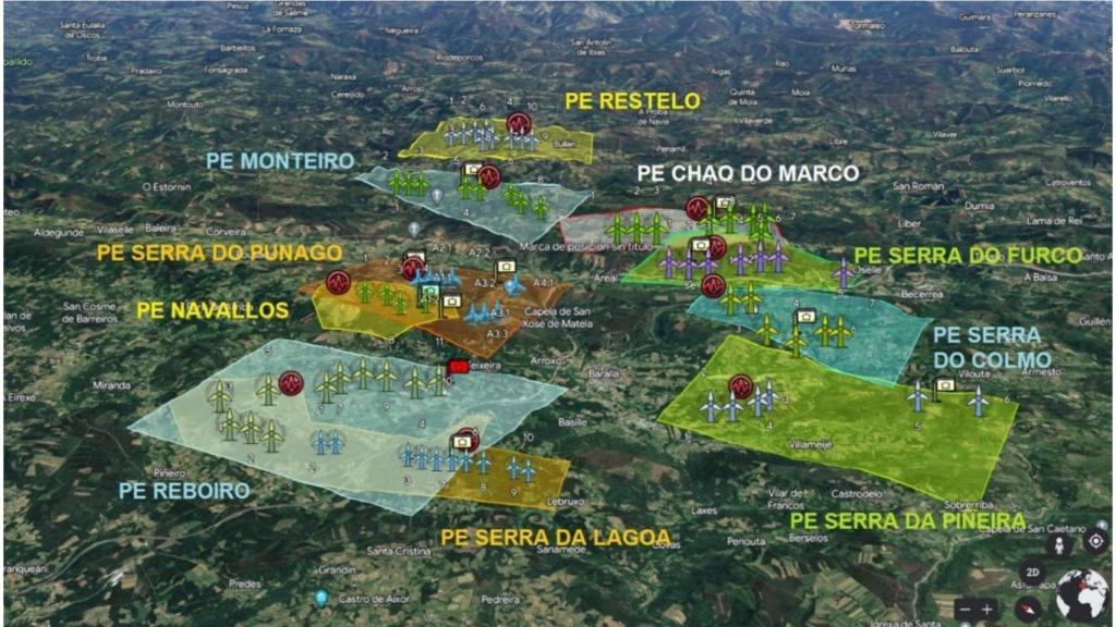 El Complejo eólico de Os Ancares