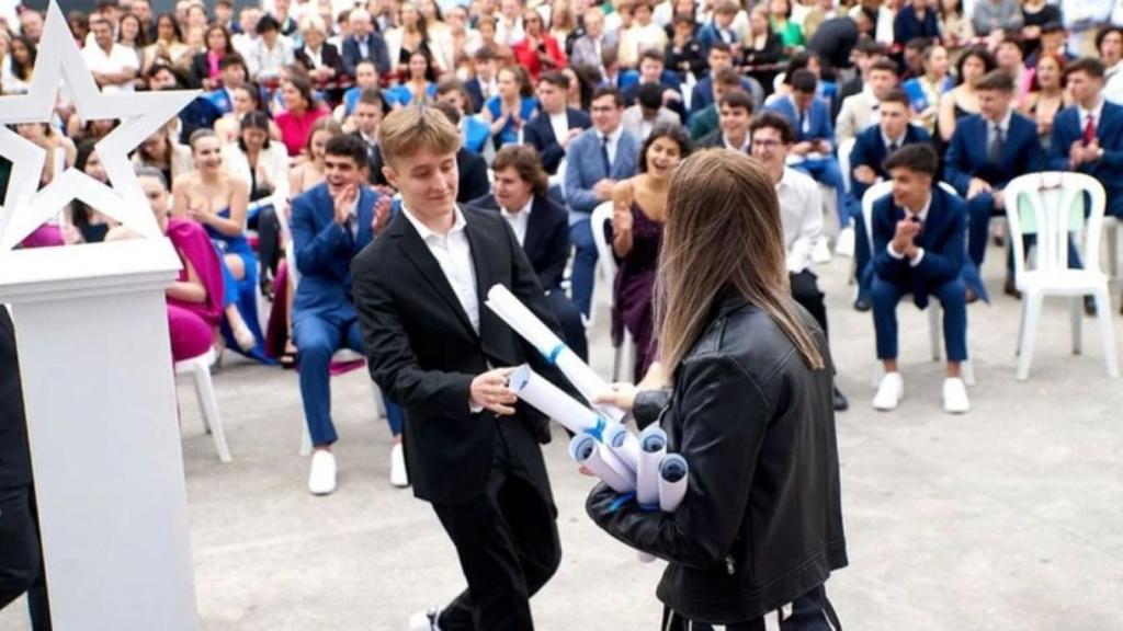 Unai García, la mejor nota de la Selectividad de Castilla y León.