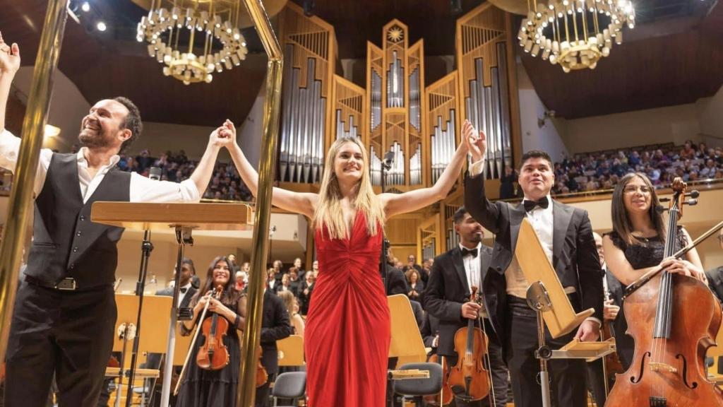 Pérez Dobarro en un concierto en el Auditorio de Madrid