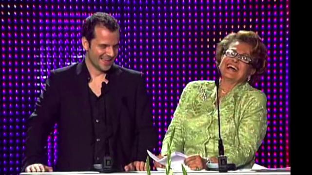 Captura del vídeo de Ángel Martín y Carmen Sevilla.