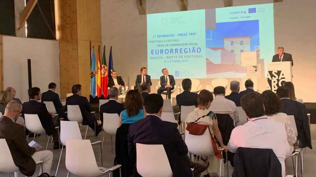 I Seminario de directores y editores de medios de comunicación de la Eurorregión Galicia-Norte de Portugal.