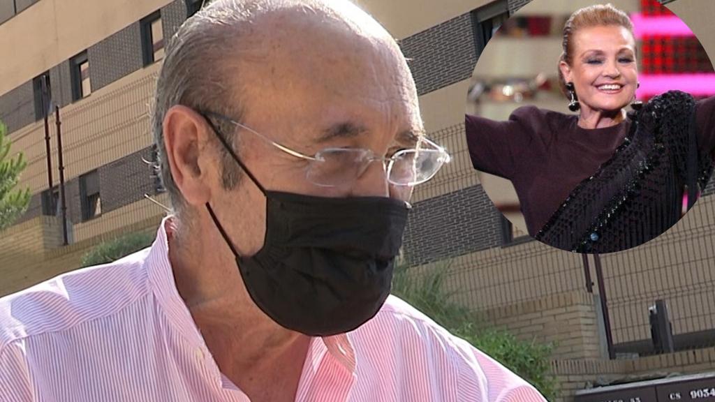 Moncho Ferrer, íntimo amigo de Carmen Sevilla, en un montaje de EL ESPAÑOL junto a la artista