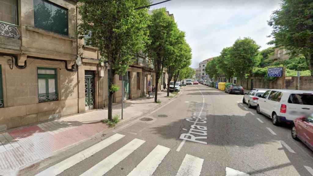 Calle Camilo Veiga, en Vigo.