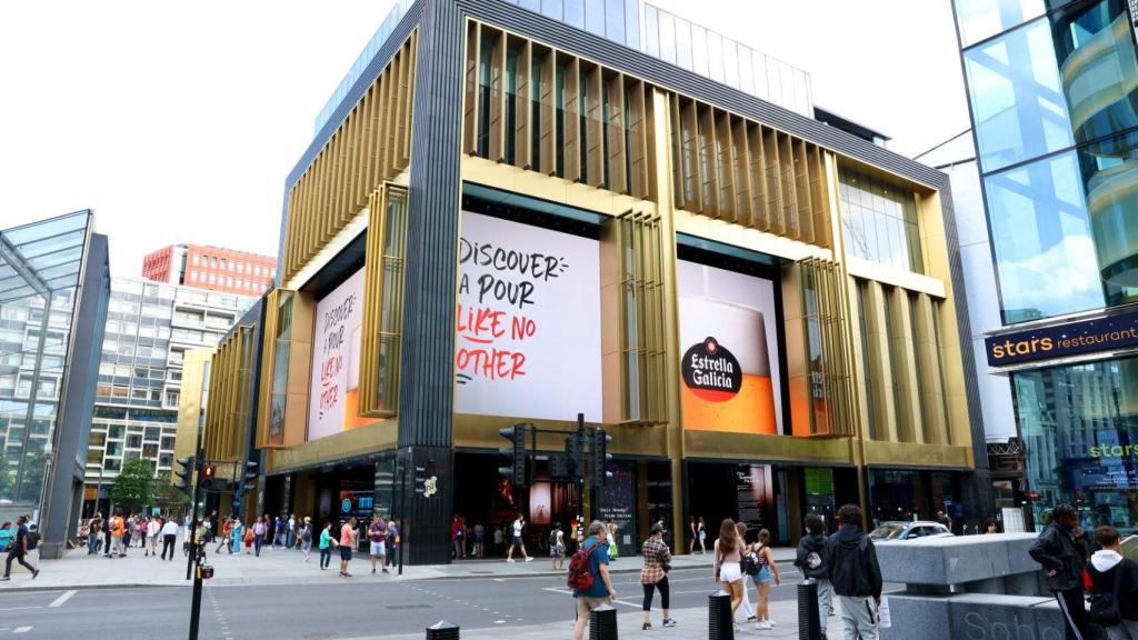 Imagen de la campaña en el centro de Londres