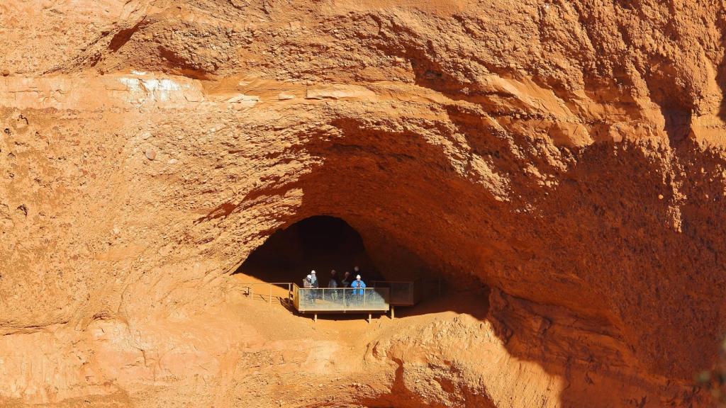 Visitantes en Las Médulas, León