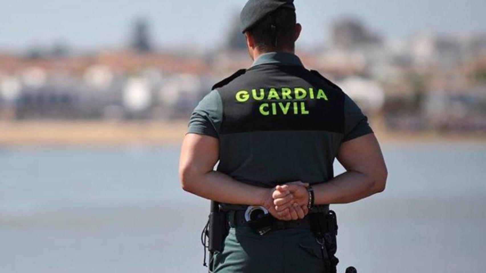 Un agente de la Guardia Civil.