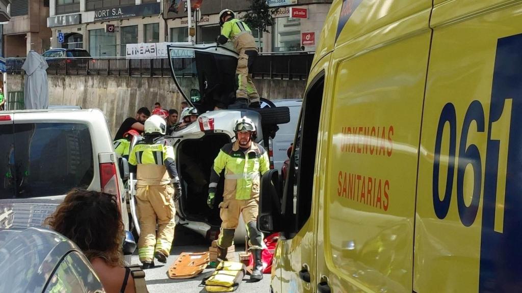 Accidente en Juan Flórez