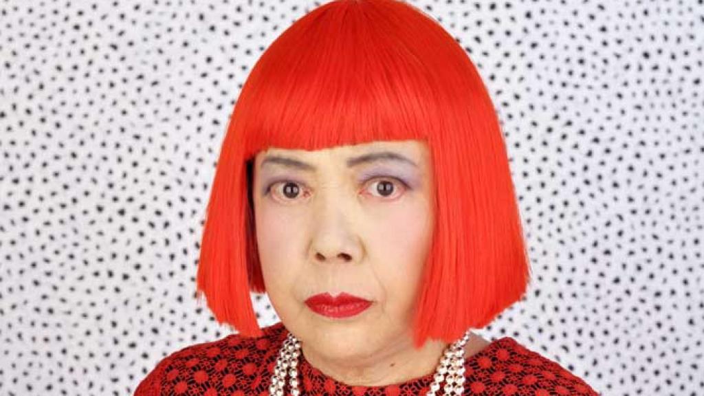 Yayoi Kusama en su estudio. Tokyo 2009. Fotografía: Yayoi Kusama Studio