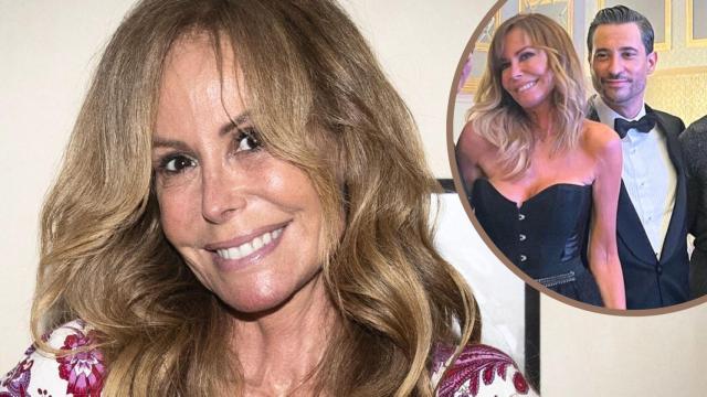 La actriz, en un montaje de JALEOS.