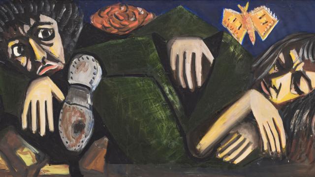 Aref El Rayess: 'Tras la tortura. Argelia', 1960. Cortesía del Legado del artista y de la Sfeir-Semler Gallery, BeirutHamburg