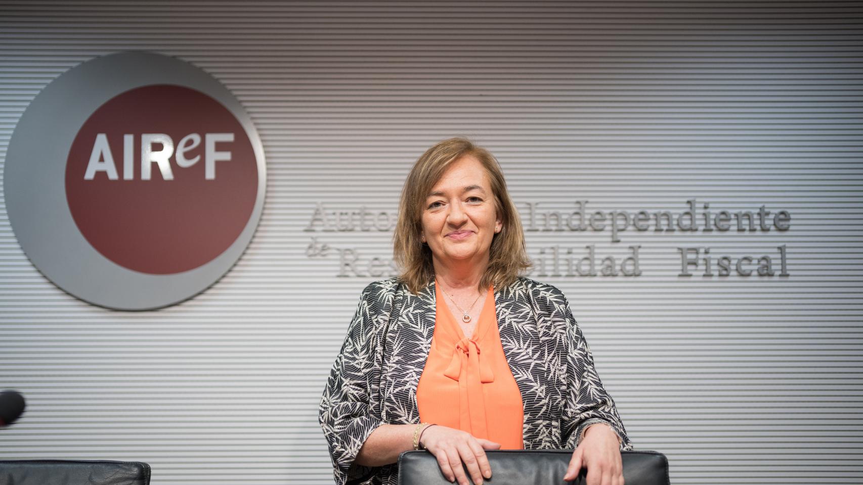La presidenta de la AIReF, Cristina Herrero