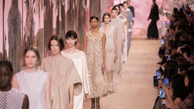 Desfile Dior Alta Costura.