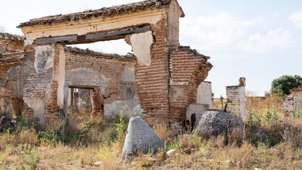 Antiguo molino de aceite de Illán de Vacas.