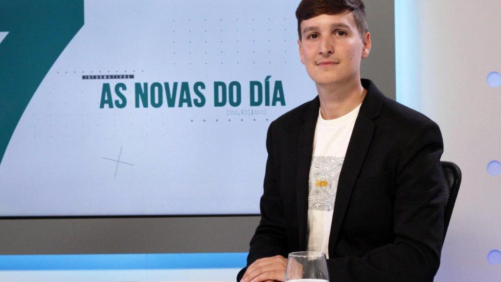 Luís Pérez (BNG), alcalde de Ribeira en una entrevista