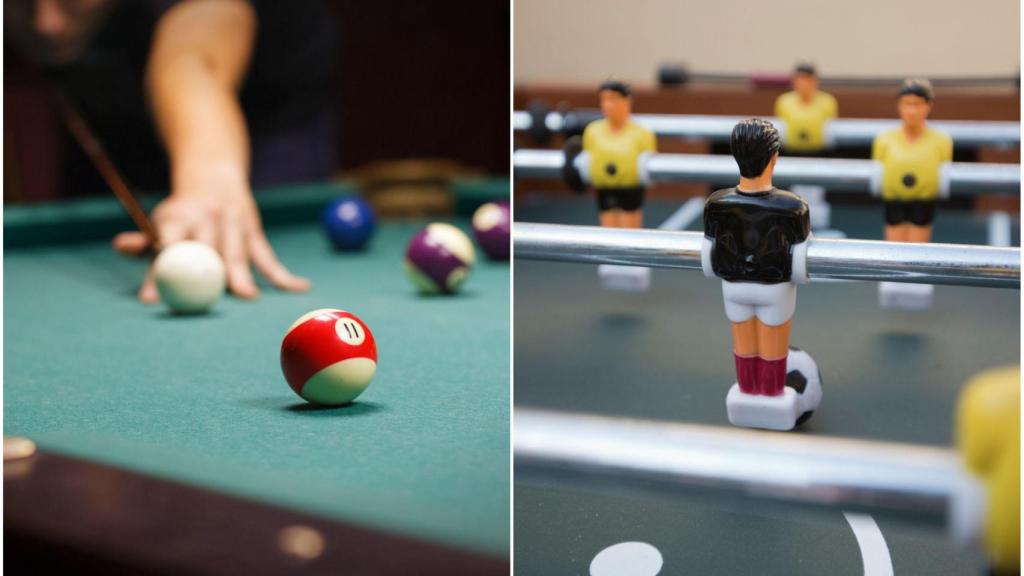 Diez bares de A Coruña que todavía conservan futbolín y billar