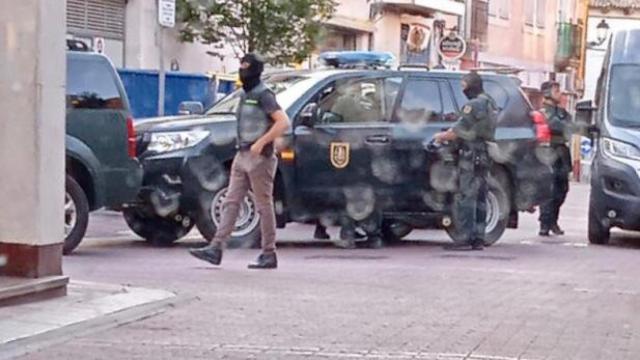 La Guardia Civil despliega un dispositivo en Tudela de Duero