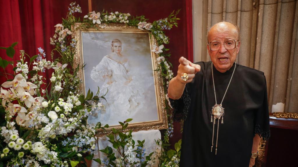 Rappel, en el último adiós a Carmen Sevilla.