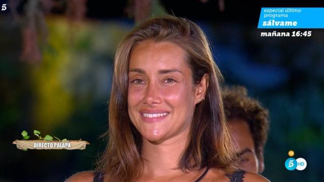 Adara Molinero en 'Supervivientes'.