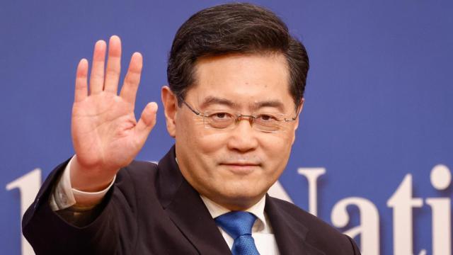 El ministro de Exteriores chino, Qin Qang.