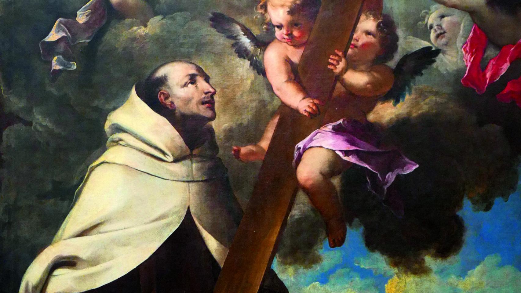 'San Juan de la Cruz en éxtasis ante la Cruz', del taller de Antoine Ranc hacia 1705. Iglesia de San Mateo (Montpellier)