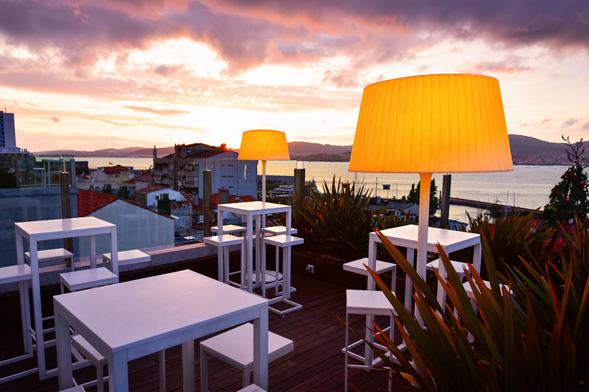 Terraza del Hotel Nagari. Fuente: Hotel Nagari