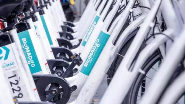 Bicicletas del servicio de BiciMad