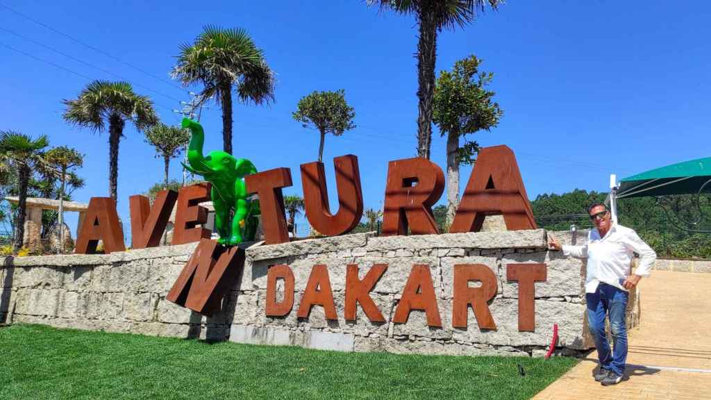 Jose López Rivas, fundador de Aventura Dakart y Racing Dakart en Sanxenxo.