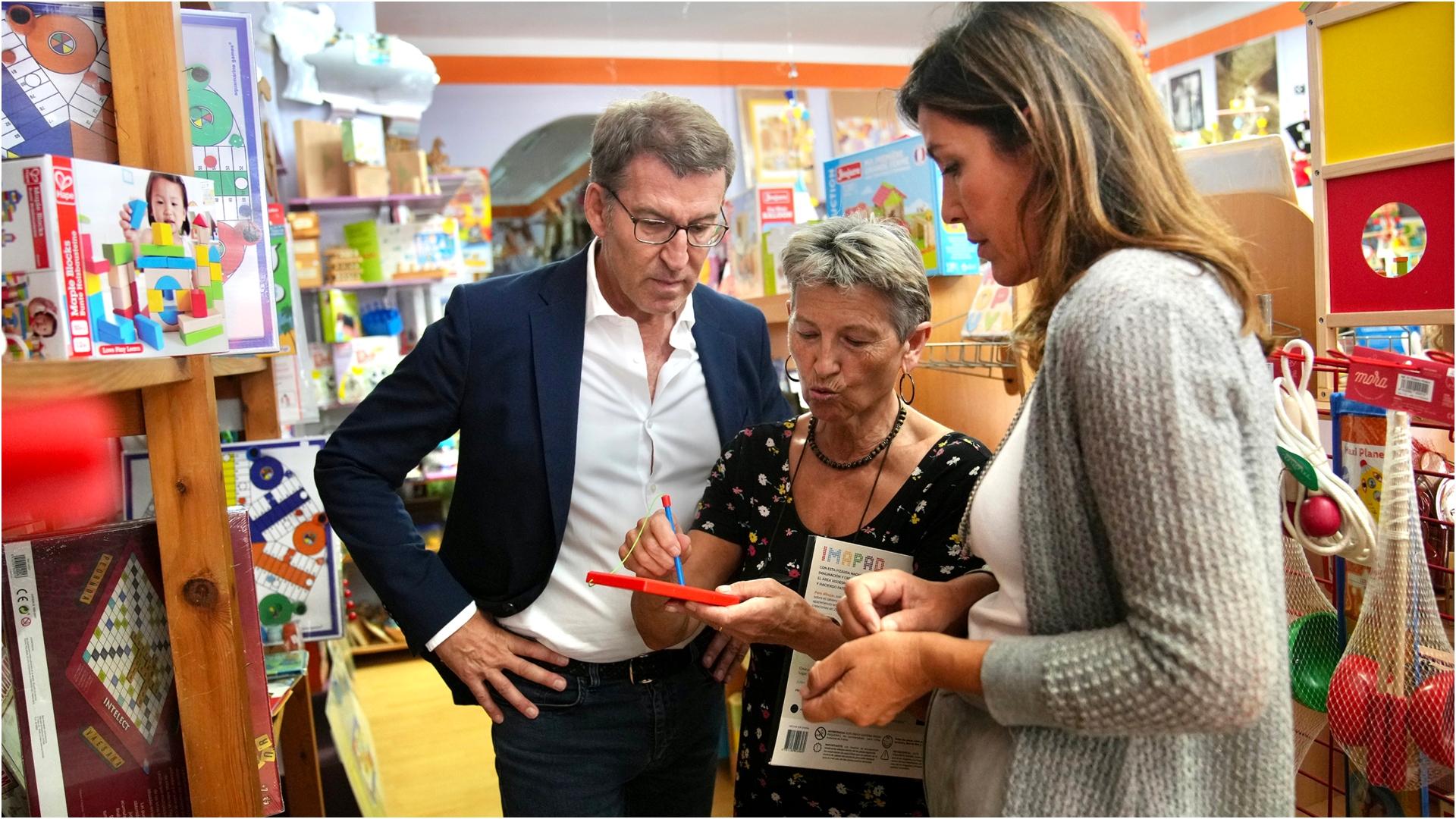 Feijóo pasa la jornada de reflexión en A Coruña. Foto: PP