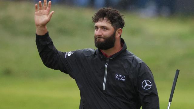Jon Rahm, durante el British Open de Golf 2023