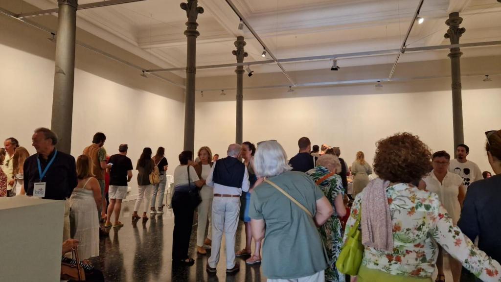 Votantes en María Pita